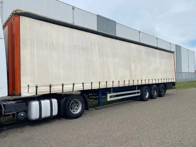 Pacton schuifzeil, 3 asser, SAF , luchtvering, trommelremmen - Tentinė puspriekabė: foto 1 Pacton schuifzeil, 3 asser, SAF , luchtvering, trommelremmen - Tentinė puspriekabė: foto 1