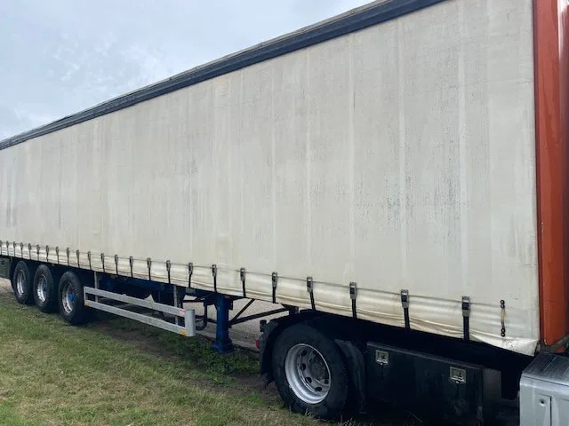 Pacton schuifzeil, 3 asser, SAF , luchtvering, trommelremmen - Tentinė puspriekabė: foto 2 Pacton schuifzeil, 3 asser, SAF , luchtvering, trommelremmen - Tentinė puspriekabė: foto 2