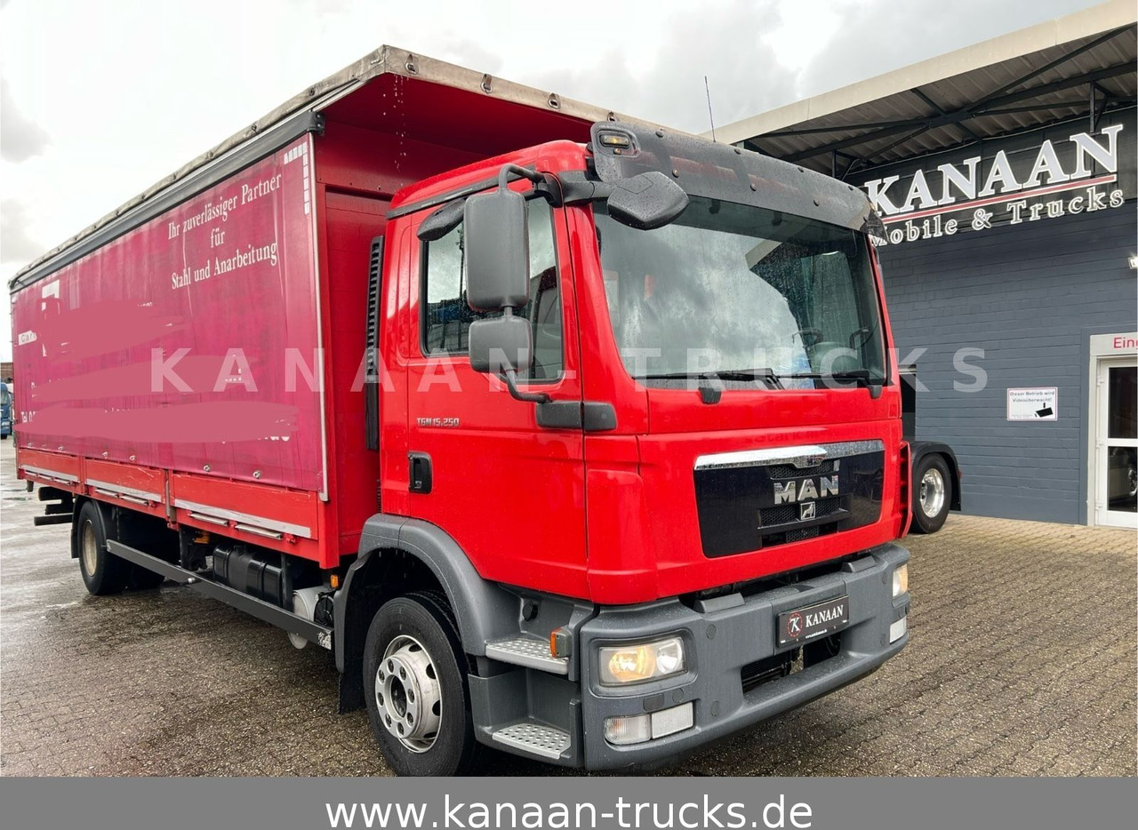 MAN TGM 15.250 Spezial Aufbau Langmaterial 7,5m - Tentinis sunkvežimis: foto 1 MAN TGM 15.250 Spezial Aufbau Langmaterial 7,5m - Tentinis sunkvežimis: foto 1