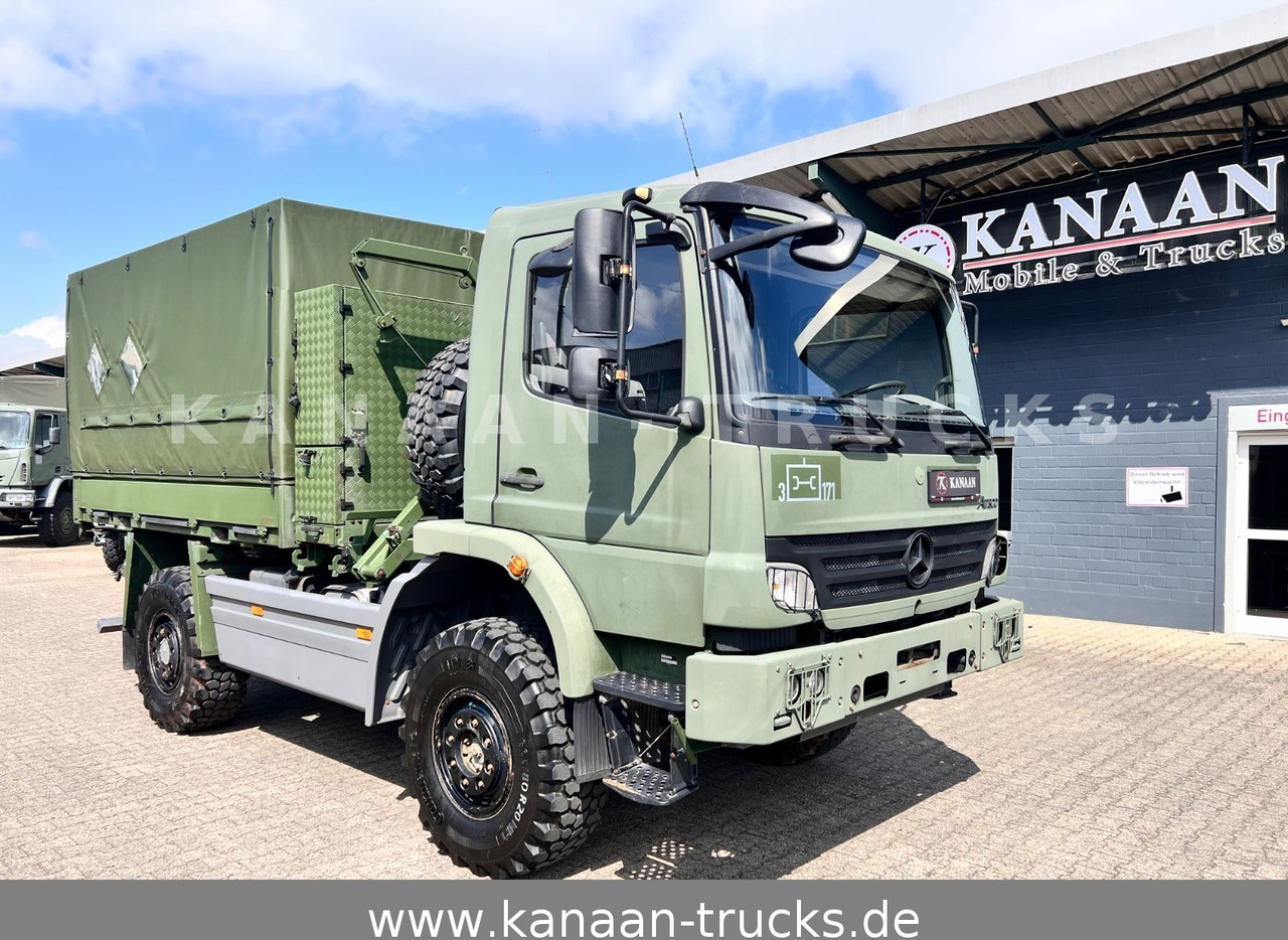 Mercedes-Benz 1018 Atego 4x4 Allrad Camper Expedition - Konteineris-vežimus/ Sukeisti kūną sunkvežimis: foto 1 Mercedes-Benz 1018 Atego 4x4 Allrad Camper Expedition - Konteineris-vežimus/ Sukeisti kūną sunkvežimis: foto 1