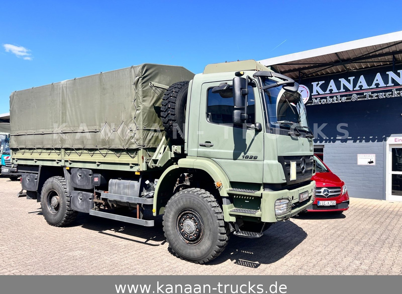 Mercedes-Benz 1829 A Axor 4x4 EX- 31 TKM Camper Expedi - Tentinis sunkvežimis: foto 1 Mercedes-Benz 1829 A Axor 4x4 EX- 31 TKM Camper Expedi - Tentinis sunkvežimis: foto 1