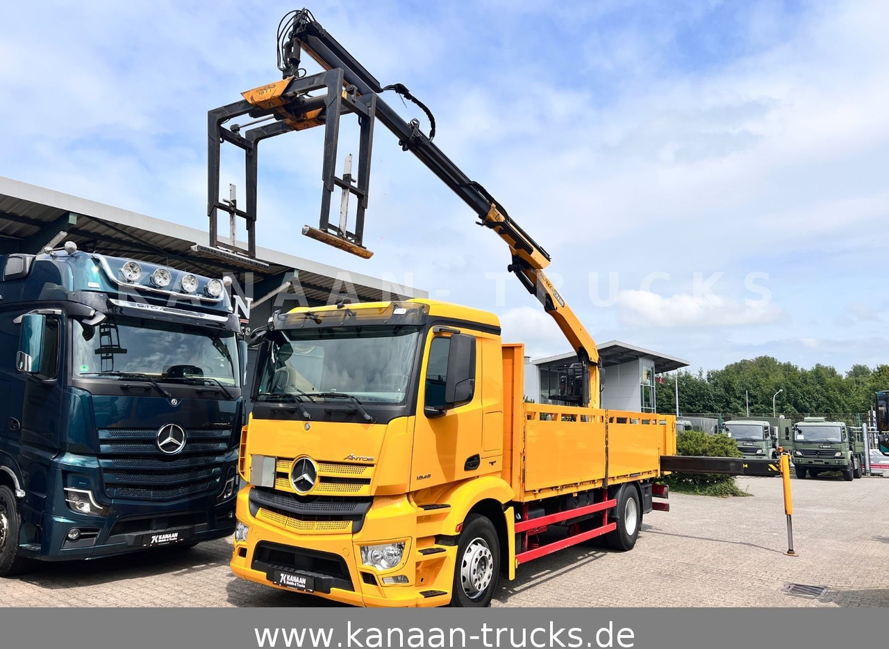 Mercedes-Benz 1845 Antos 4x2 Baustoffkran Palfinger 21001L - Sunkvežimis su kranu: foto 3 Mercedes-Benz 1845 Antos 4x2 Baustoffkran Palfinger 21001L - Sunkvežimis su kranu: foto 3