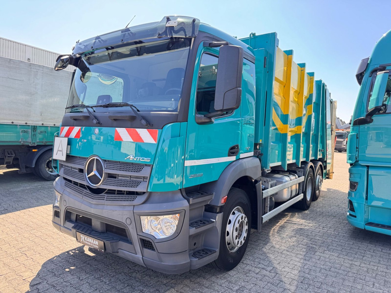 Mercedes-Benz 2533 Antos Müllwagen Zöller ATM bei 90Tkm - Šiukšliavežis: foto 2 Mercedes-Benz 2533 Antos Müllwagen Zöller ATM bei 90Tkm - Šiukšliavežis: foto 2