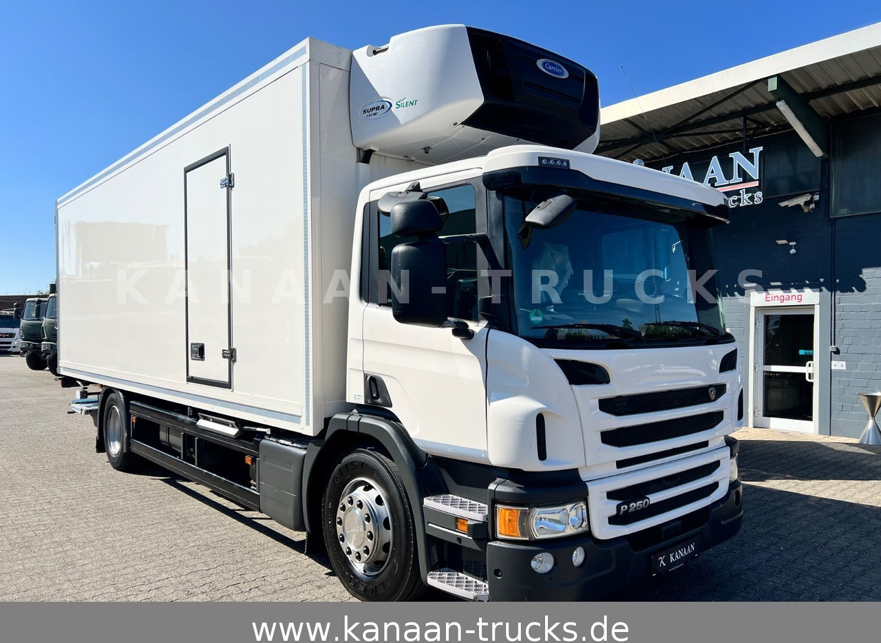 Scania P250 Kühlkoffer Carrier Supra1150 Silent LBW E6 - Refrižeratorius sunkvežimis: foto 1 Scania P250 Kühlkoffer Carrier Supra1150 Silent LBW E6 - Refrižeratorius sunkvežimis: foto 1