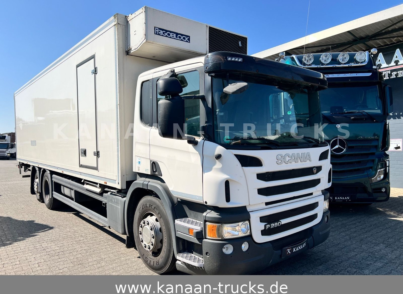 Scania P280 Kühlkoffer FRIGOBLOCK FK13 LBW E5 - Refrižeratorius sunkvežimis: foto 1 Scania P280 Kühlkoffer FRIGOBLOCK FK13 LBW E5 - Refrižeratorius sunkvežimis: foto 1