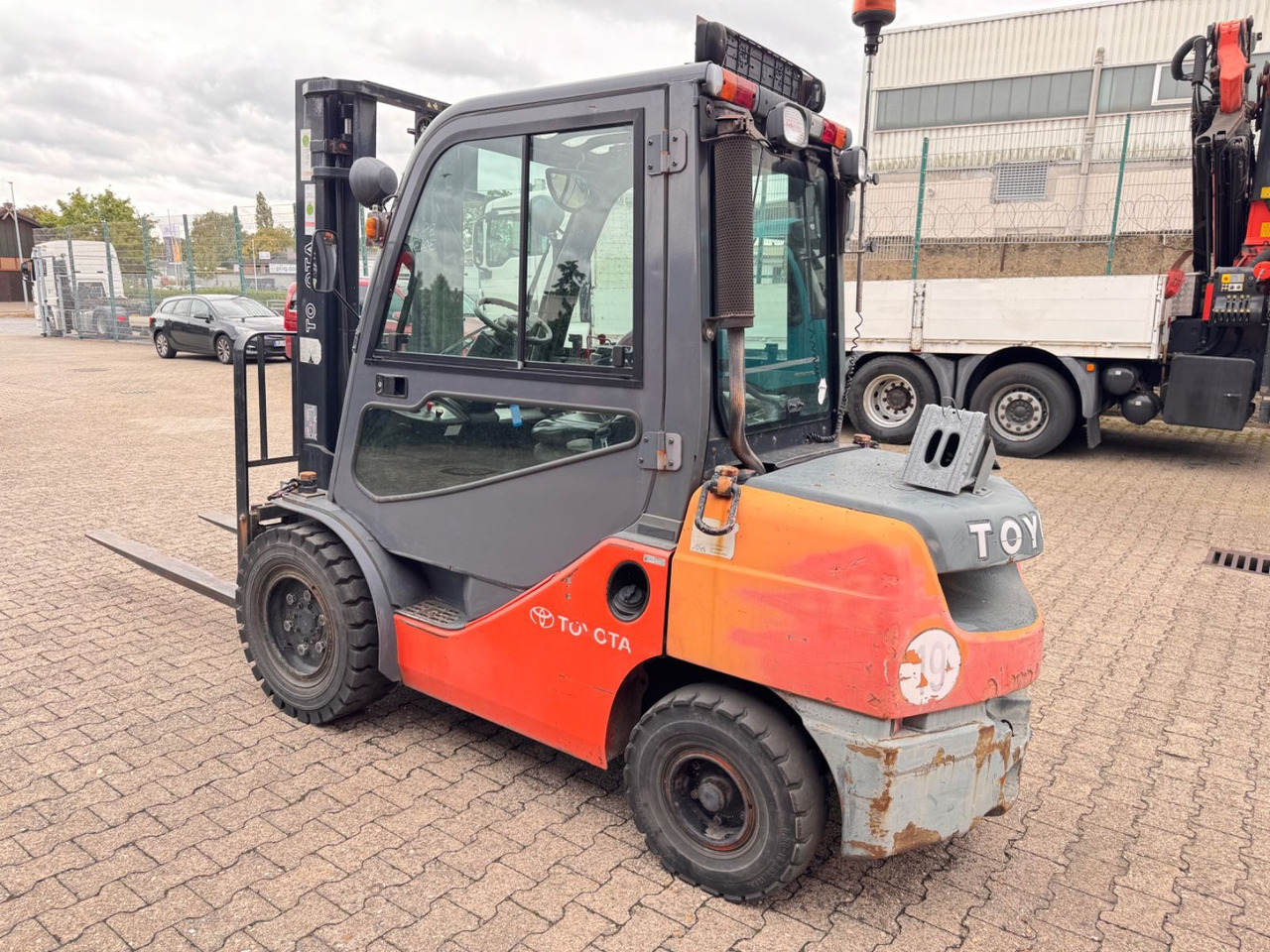 Toyota Tonero 35 Diesel Stapler 3.274h Sideshift - Dyzelinis krautuvas: foto 4 Toyota Tonero 35 Diesel Stapler 3.274h Sideshift - Dyzelinis krautuvas: foto 4