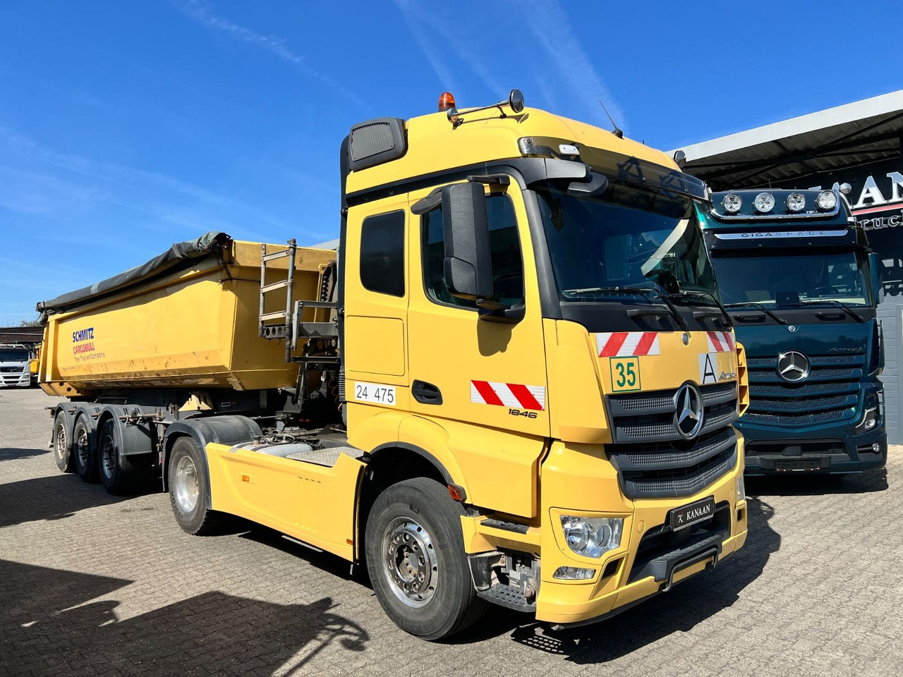 Mercedes-Benz 1846 LS Actros L StreamSpace Hydraulik - Vilkikas: foto 1 Mercedes-Benz 1846 LS Actros L StreamSpace Hydraulik - Vilkikas: foto 1