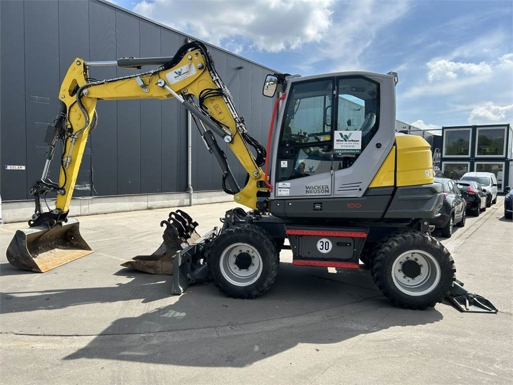 Wacker Neuson EW100 (9020) - Ratinis ekskavatorius: foto 1 Wacker Neuson EW100 (9020) - Ratinis ekskavatorius: foto 1