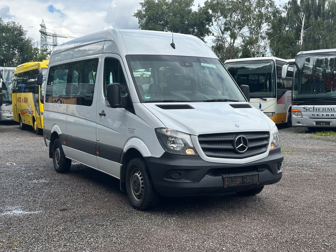 Mercedes-Benz Sprinter 313 CDi (DE*Klima*3,2t) - Mikroautobusas, Keleivinis furgonas: foto 1 Mercedes-Benz Sprinter 313 CDi (DE*Klima*3,2t) - Mikroautobusas, Keleivinis furgonas: foto 1