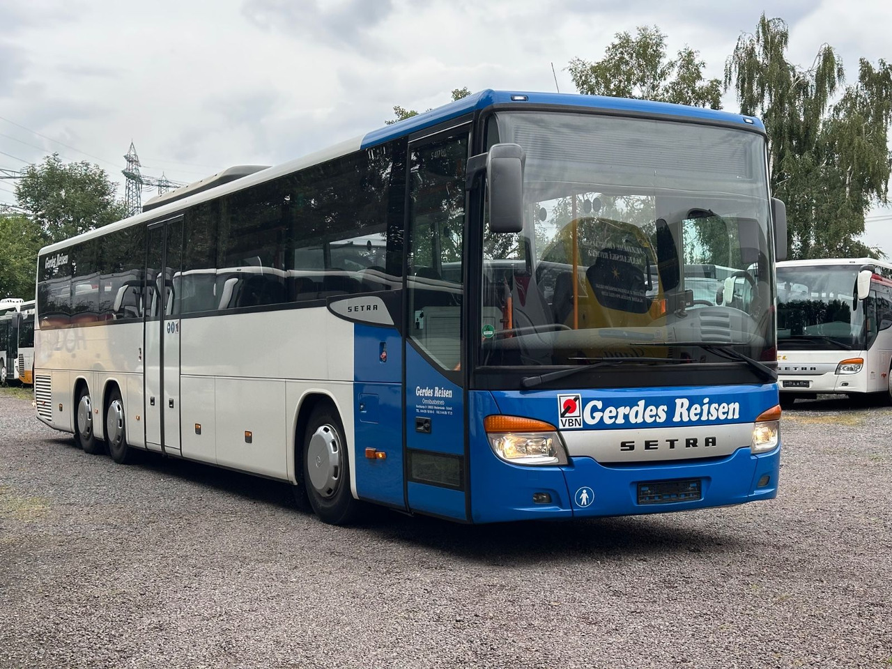 Setra S 417 UL (60 SchlafSitze*Klima) - Priemiestinis autobusas: foto 2 Setra S 417 UL (60 SchlafSitze*Klima) - Priemiestinis autobusas: foto 2